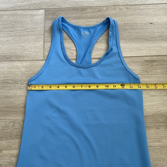 Champion Blue Racerback Tank Top Size Medium - Picture 8 of 10